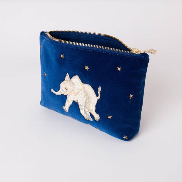 Elizabeth Scarlett Elephant Mini Pouch