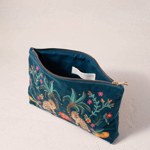 Elizabeth Scarlett Tropical Jaguar Everyday pouch