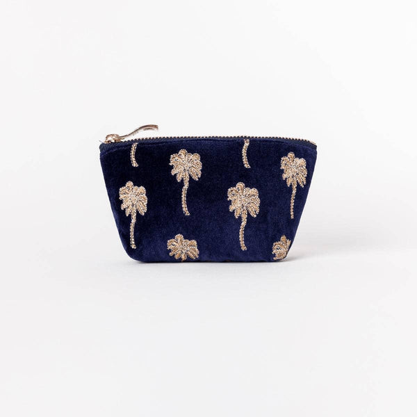 Elizabeth Scarlett Gold Palm Coin Purse