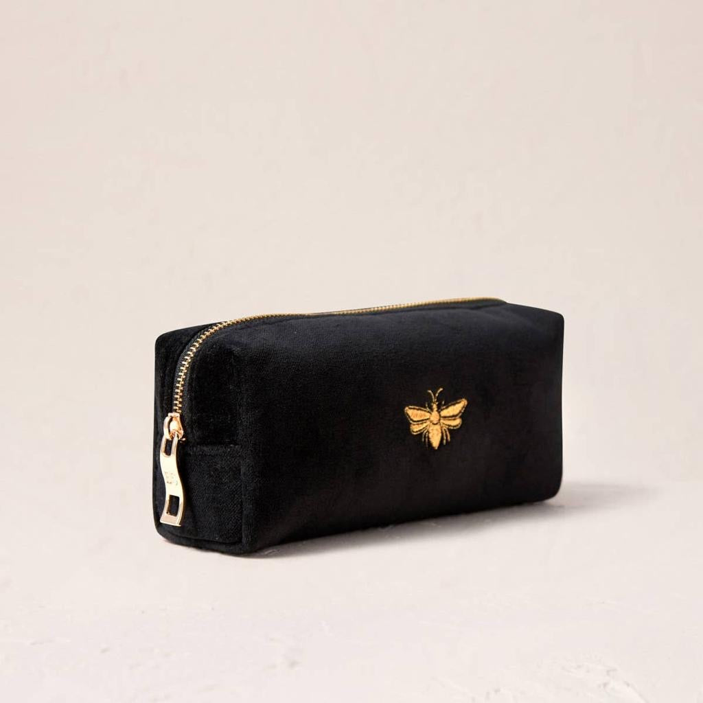 Elizabeth scarlett bee makeup bag deals