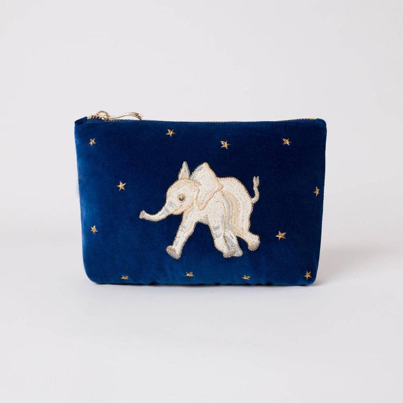 Elizabeth Scarlett Elephant Mini Pouch