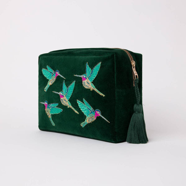 Elizabeth Scarlett Hummingbird Wash Bag