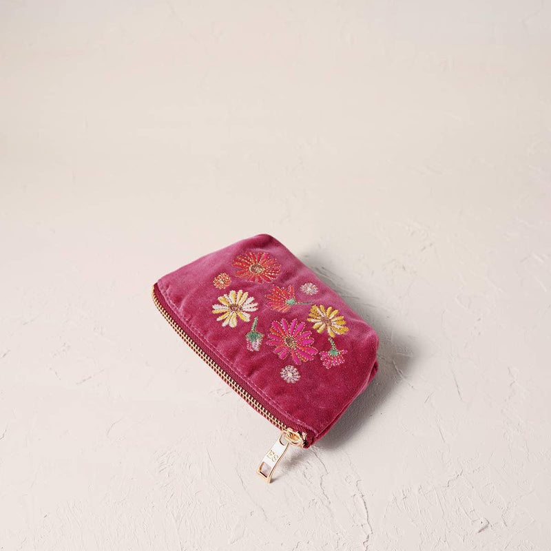 Elizabeth Scarlett Flower Coin Purse