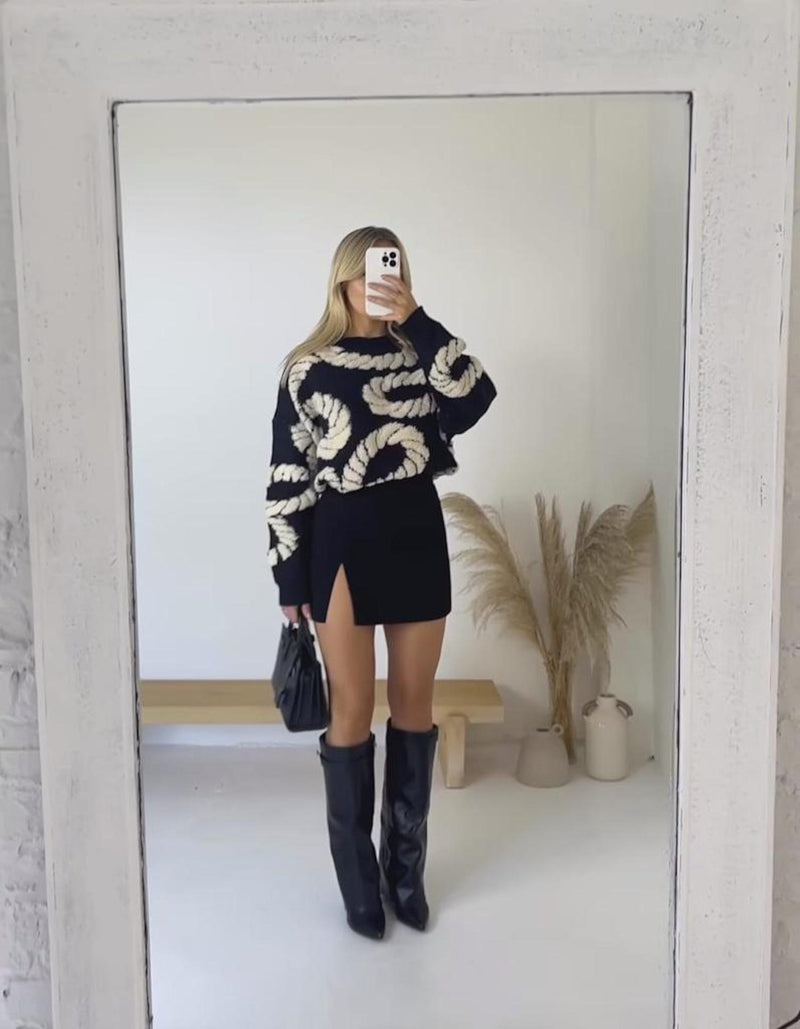 Swirl Knit