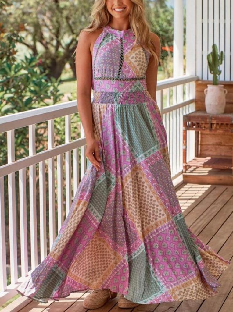 Lavender Haze maxi dress