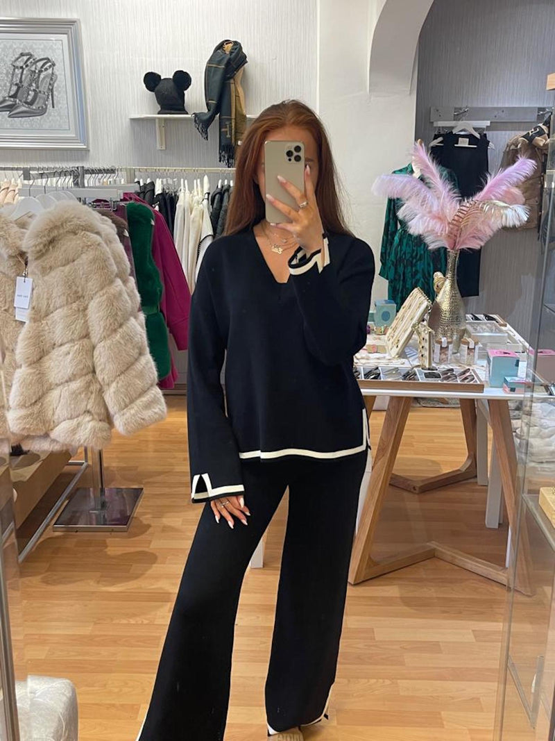 Black Loungewear Set
