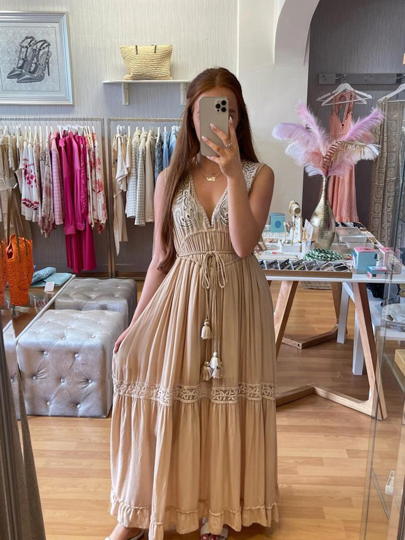 Golden Days Maxi Dress