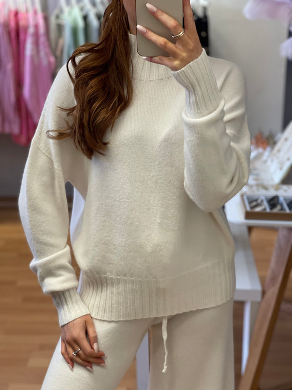 Erika knit jumper-cream