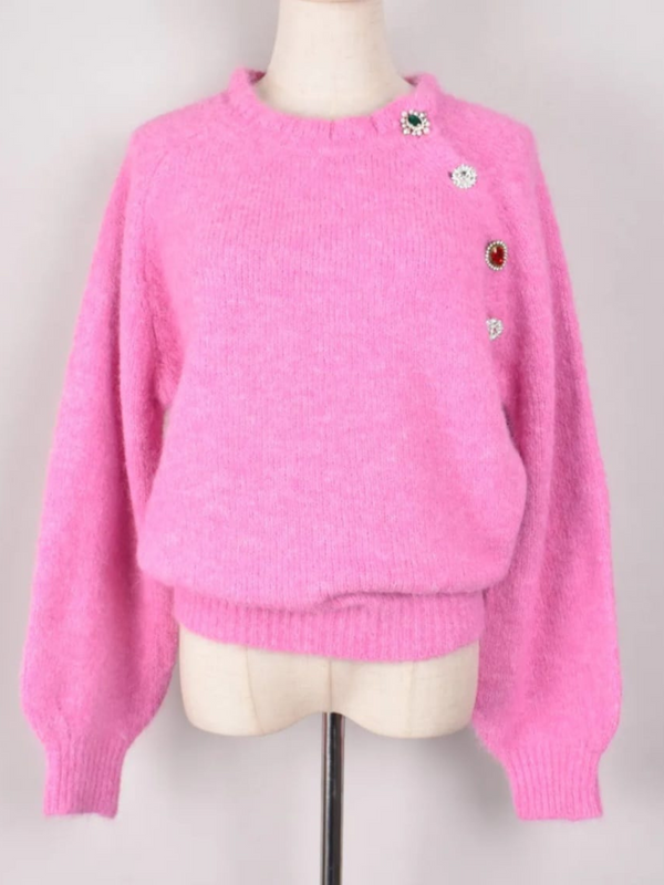 soft jewel knit - Pink