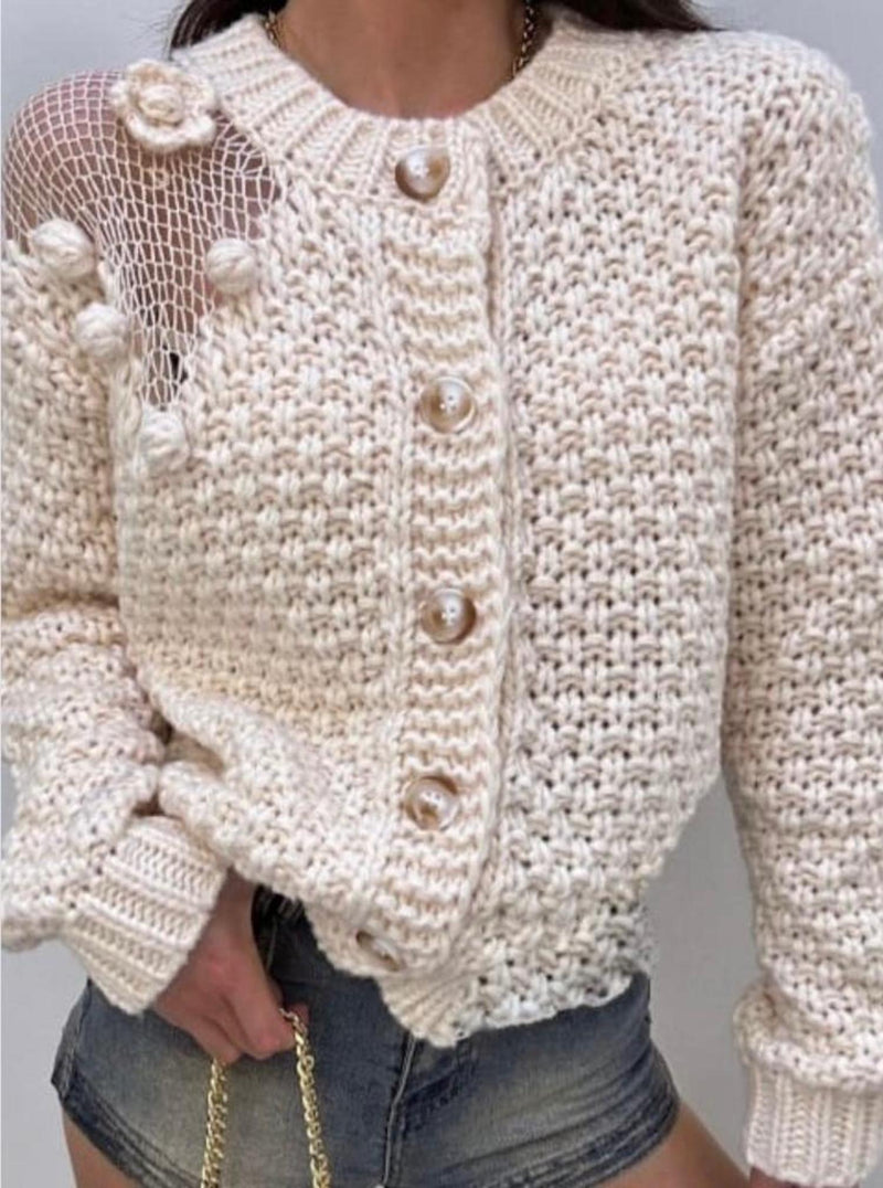 Open knit chunky Cardigan / Jumper
