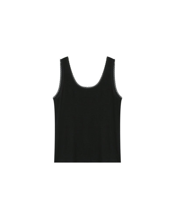 Grace & Mila Vest top in Black