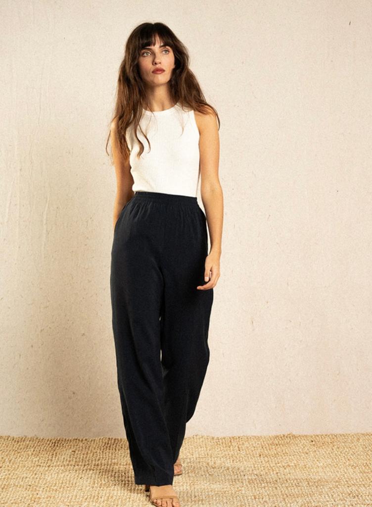 Grace & Mila wide leg trouser - Black