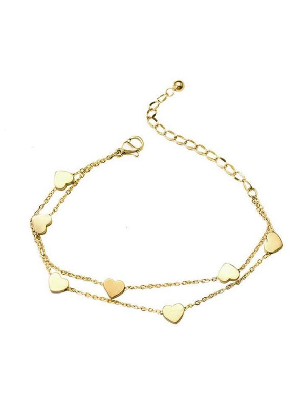 Heart Charm bracelet