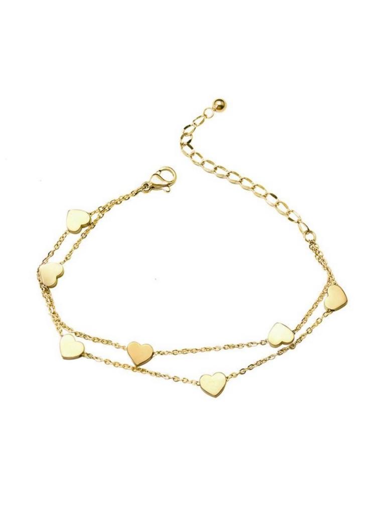 Heart Charm bracelet